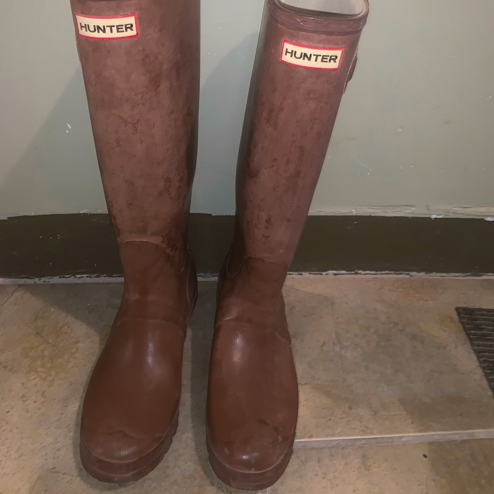 Women’s Hunter Distressed Rain Boots
